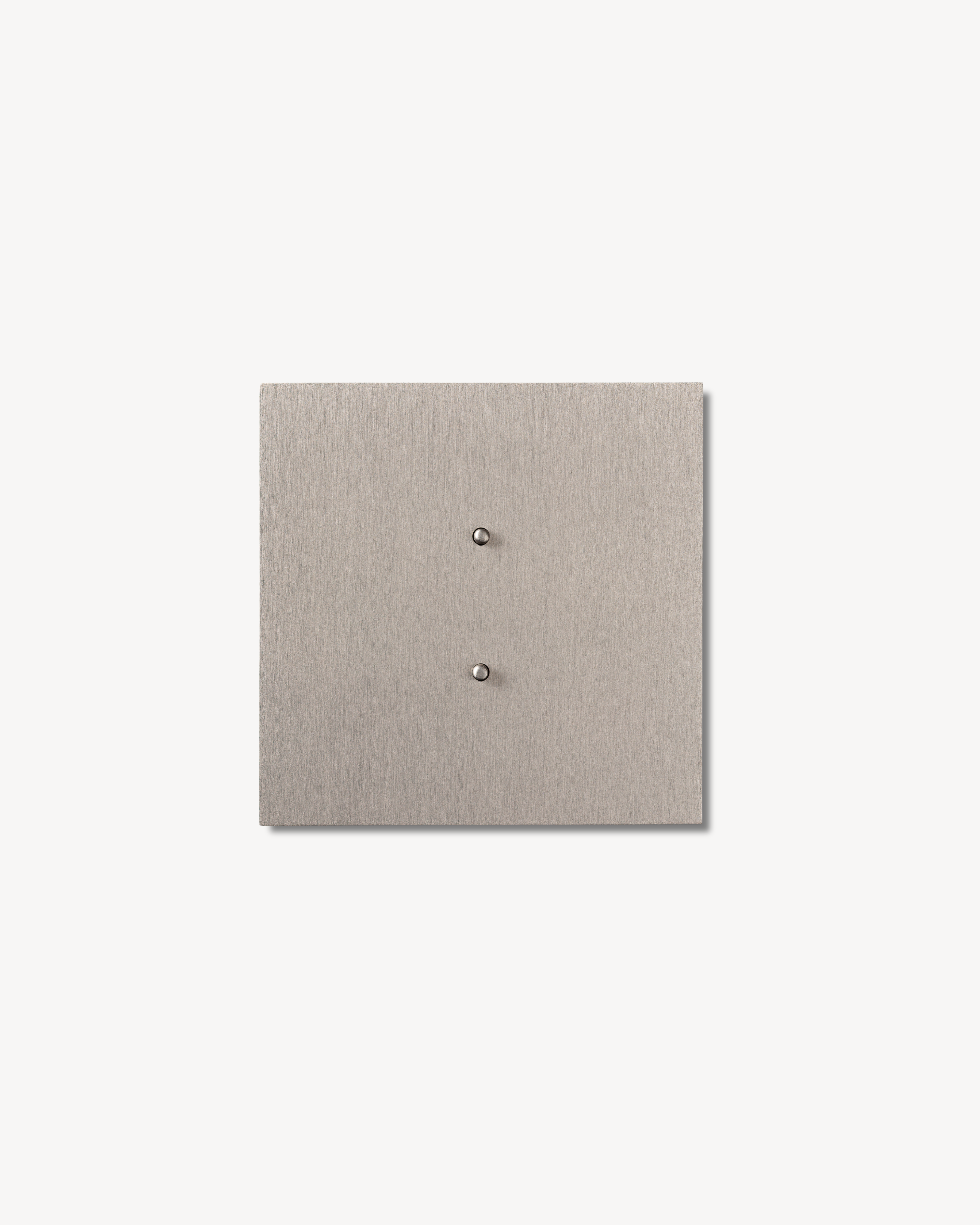 Sumum pin switch with two button in brushed nickel color
