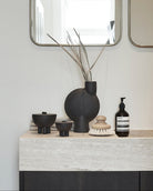 Side view showing the three-legged silhouette of Duck Jar, Mini and Medio side by side – 101 Copenhagen.