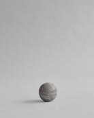 Gray sphere on a light gray background