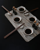 Edge detail and surface texture of Enkei Tray Rectangular, Medio – 101 Copenhagen.
