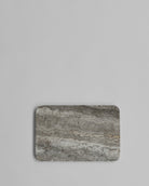 Enkei Tray Rectangular, Mini in Silver Travertine (Earth) – 101 Copenhagen.